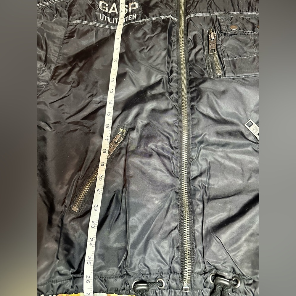 Vintage GASP Utility Bomber Jacket. Heavy detail. - Picture 9 of 11